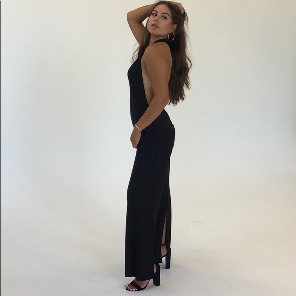 Black knit romper - Picture 2 of 2